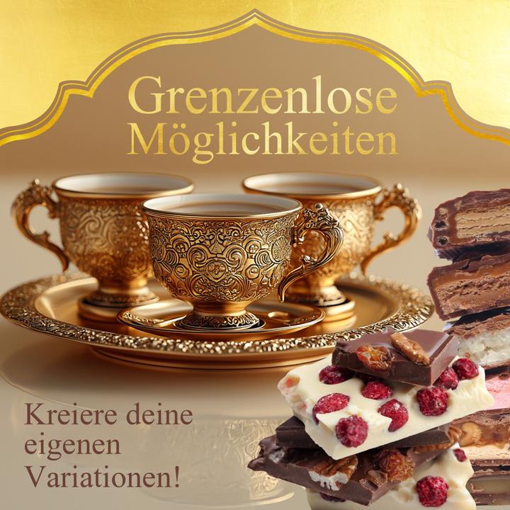 Produktbild Stoneline Dubai Schokolade Form 25x13x2,2 cm Set 2-teilig (22 cm)