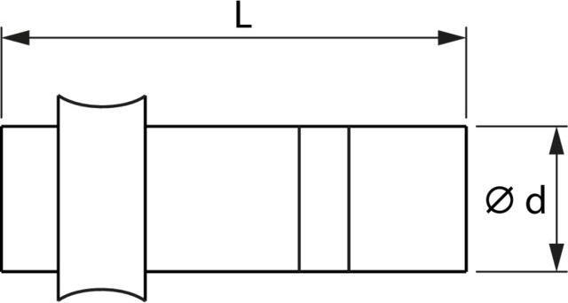 Actual product image Fahrion Drill bit insert