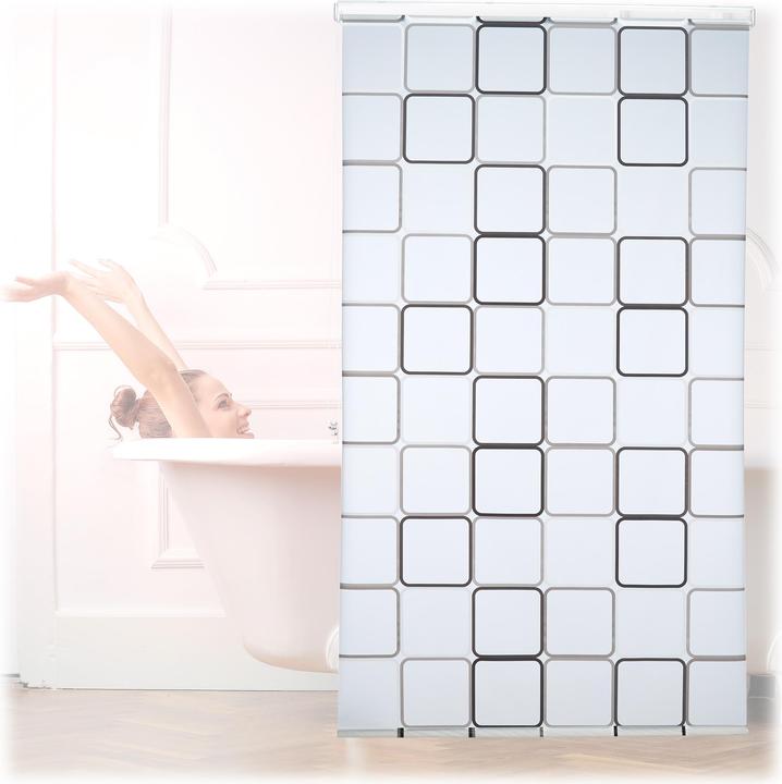 Image du produit Relaxdays Store de douche Carré (60 x 5 x 240 cm)