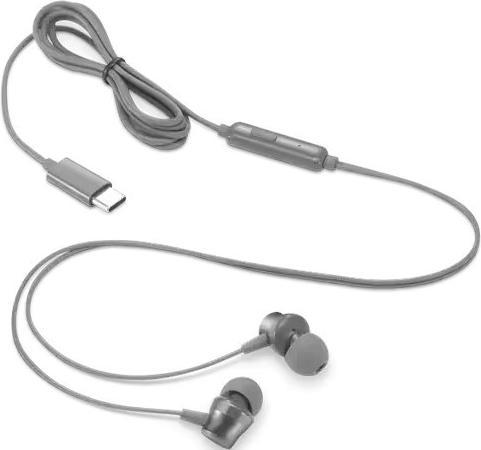 Image du produit Lenovo Słuchawki douszne z mikrofonem 300 GXD1J77353 USB-C szare (Filaire)