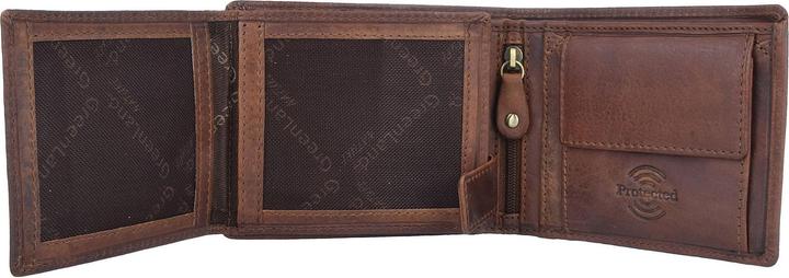 Actual product image Greenland Nature Soft & Safe wallet RFID leather 12 cm