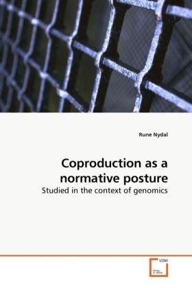 Produktbild Coproduction as a normative posture (Deutsch, Rune Nydal, 2009)