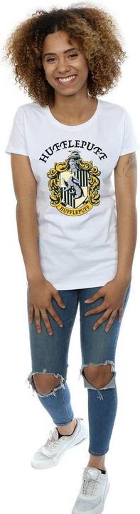 Actual product image Womens/Ladies Hufflepuff Cotton T-Shirt (XXL)