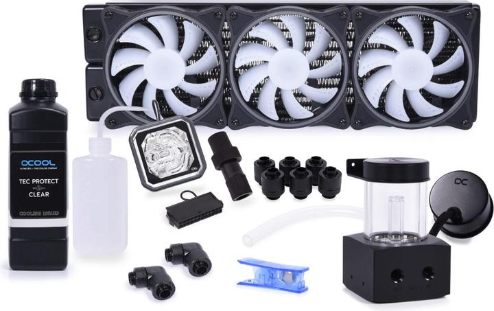 Actual product image Alphacool Alphac Core Storm 360mm ST45 Set 1022067