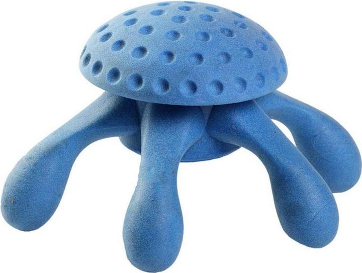 Productafbeelding Kiwi Walker Hondenspeelgoed Octopus Blauw, M, 17 x 17 x 9 cm (Kauwspeeltje voor honden)
