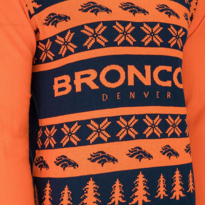 Actual product image Foco NFL Ugly Sweater XMAS Knit Sweater Denver Broncos - XL (XL)