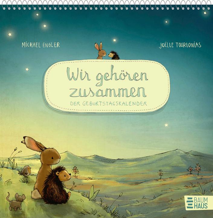 Actual product image We belong together - The birthday calendar (23 x 23 cm, Hardcover, German)