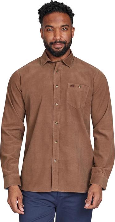 Actual product image Raging Bull Mens Corduroy Long-Sleeved Shirt (XXL)