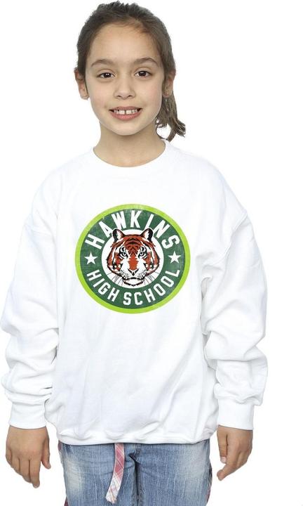 Image du produit Netflix - Sweat STRANGER THINGS HAWKINS TIGER CIRCLE - Fille (140, 146)