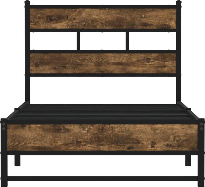 Immagine prodotto VidaXL Letto in metallo Rete a doghe letto singolo Struttura letto senza materasso 90x200cm (90 x 200 cm)