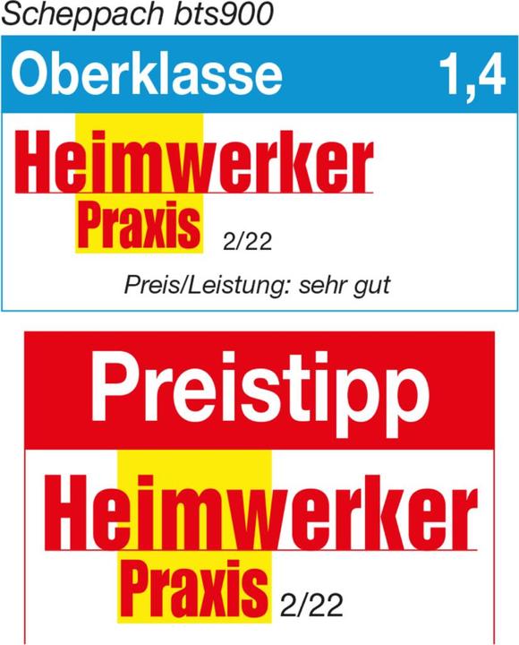 Productafbeelding Scheppach BTS900 (Bandschuurmachine, Schijfschuurmachine, 370 W)