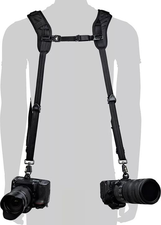 Blackrapid Blackline II dubbel camera harnas (Schouderriem)
