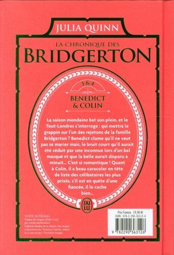 Actual product image La chronique des Bridgerton. Tomes 3 et 4 (French, Quinn Julia, 2022)