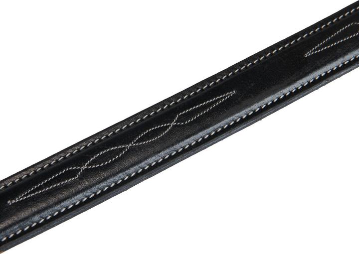 Image du produit Equestro Ceinture en cuir avec broderie double couture (95)