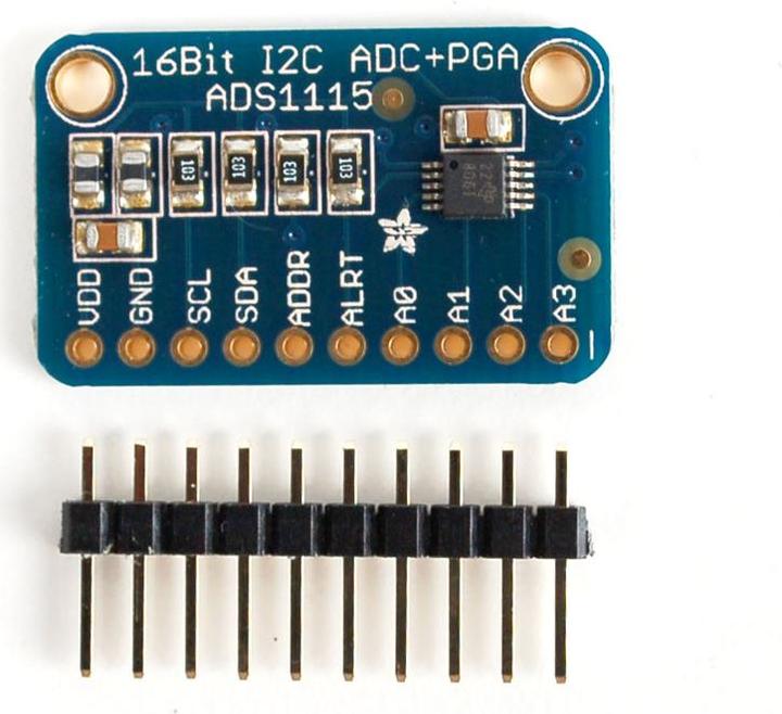 Adafruit ADS1115 16-Bit ADC 4 Ch. w/Gain Amplifier (Erweiterung)