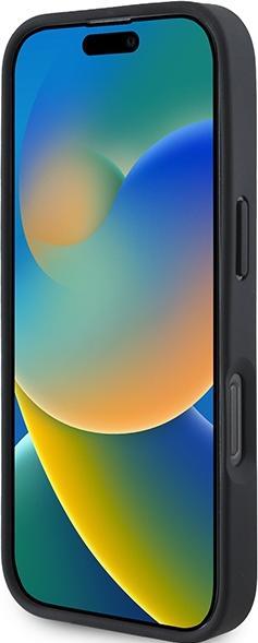 Actual product image BMW BMHMP16XSLLBK iPhone 16 Pro Max 6.9" czarny/black hardcase Leather Hot Stamp MagSafe (Apple iPhone 16 Pro Max)