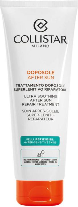 Actual product image Collistar CS Sun - Ultra Soothing After Sun Repair Treatment (Crème, 250 ml)