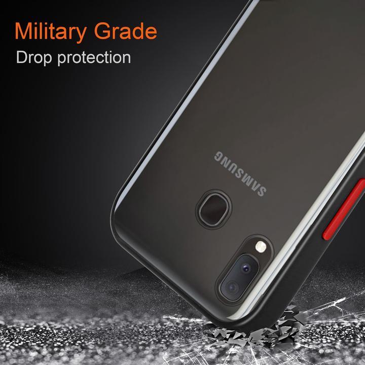 Actual product image Cadorabo Hybrid Matt Cover (Samsung Galaxy A20e)