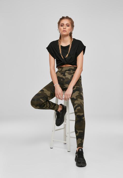 Image du produit Urban Classics Ladies High Waist Camo Tech Leggings (3XL)