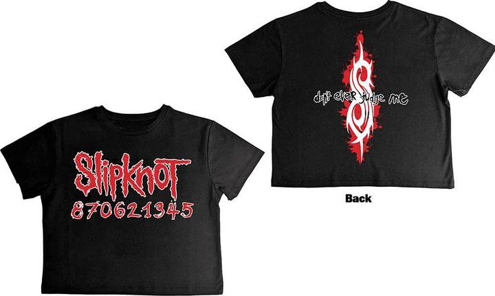 Slipknot Don't Ever Judge Me Kurzes Top