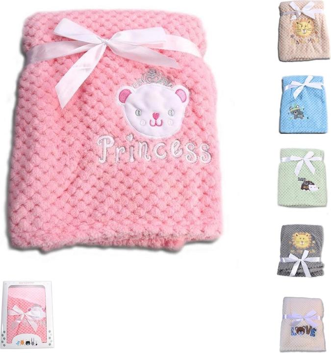 Produktbild Cangaroo Fleece-Babydecke Freya 80x110cm (80 x 110 cm)