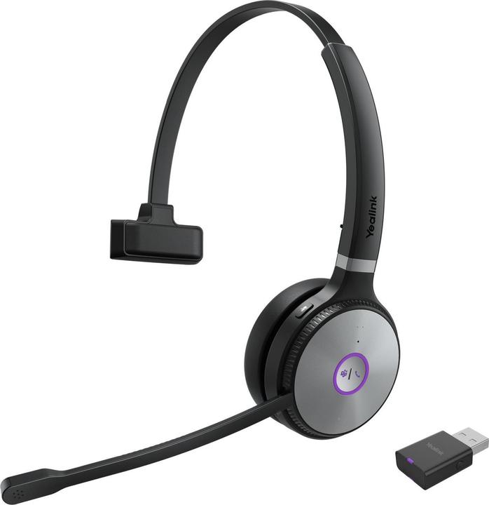 Actual product image Yealink Headset WH62 Mono Portable Teams (Wireless, USB-A)
