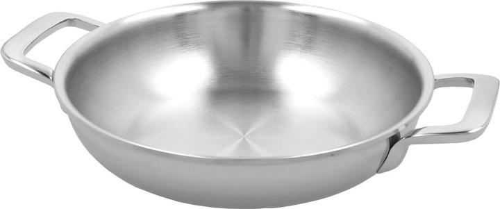 Actual product image Demeyere Multifunction frying pan 2 handles rim closed (20 cm, Frying pan, Stainless steel)