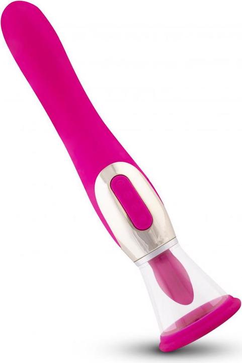 Actual product image Teazers Pleasure Pump mit GPunkt Vibrator Pink