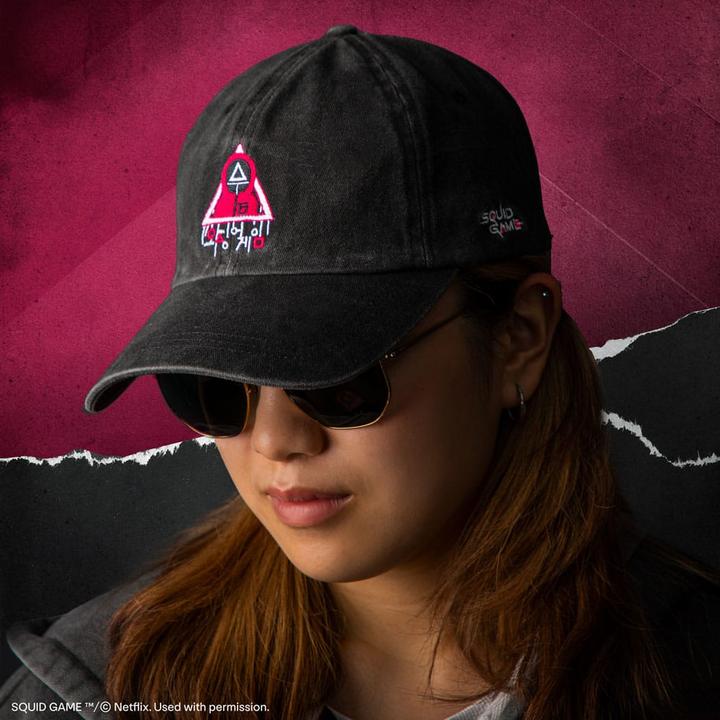 Actual product image Cinereplicas Squid Game Baseball Cap Soldier