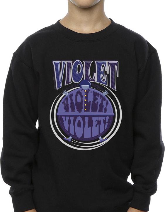 Produktbild Willy Wonka & the Chocolate Factory Violet Turning Violet Sweatshirt Jungen (152, 158)