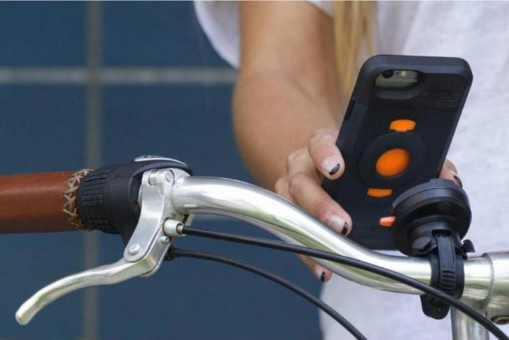 Produktbild Tigra fitclic Neo selbstsperrenden Magnetische Bike Wandbefestigung System mit Phone Case und Bike Strap M