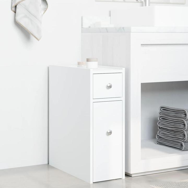 Immagine prodotto VidaXL Mobile bagno stretto con rotelle