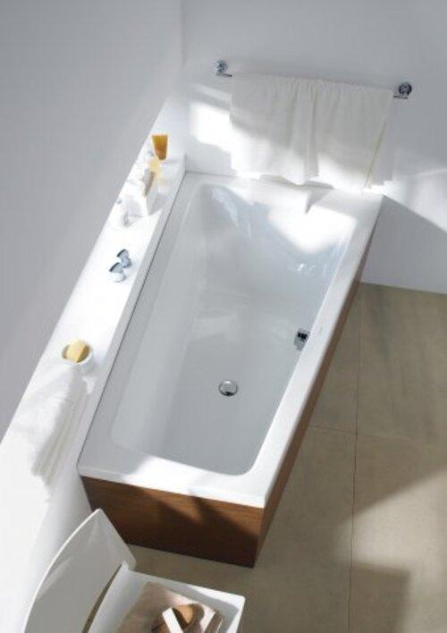 Produktbild Duravit Raumsparbadewanne Paiova 100 x 170 cm wei glatt 700213000000000 (180 l, 170 cm, 100 cm)