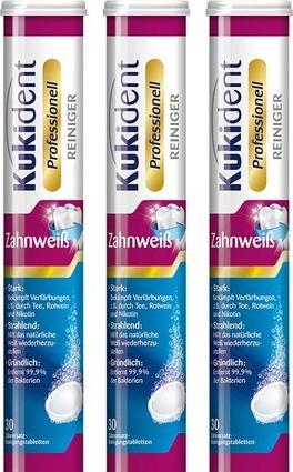 Produktbild Kukident ZahnWeiss 30er Tabs, 30 St TAB (30 x, 113 g)