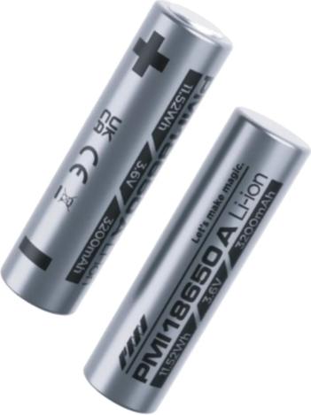 Productafbeelding PMI Gear 18650 battery x2 (2 Pcs.)
