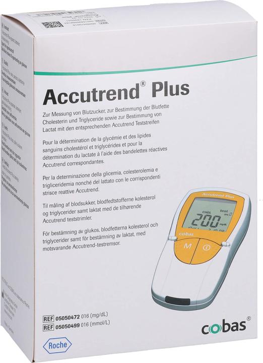 Roche Accutrend Plus mg/dl, 1 St