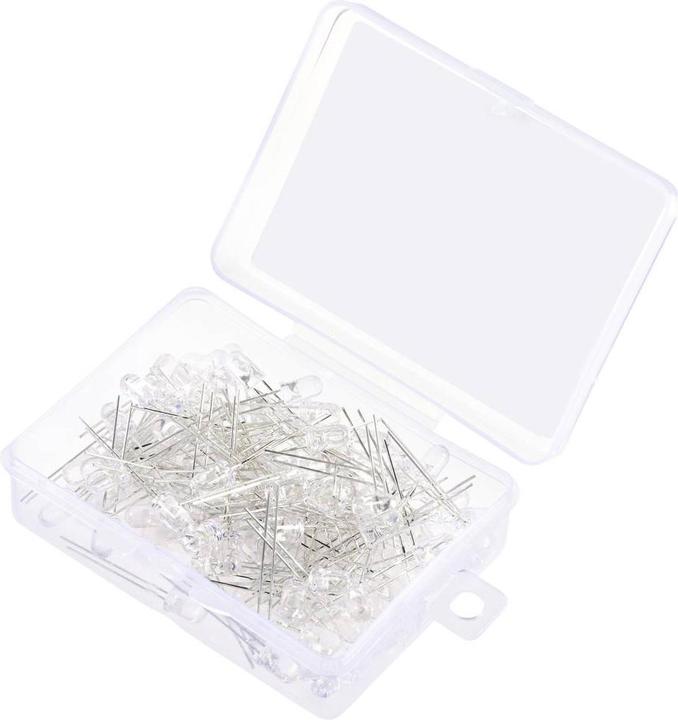 Immagine prodotto Tru Components LED cablato Bianco neutro Rotondo Chiaro 19000 mcd 30° 20 mA 2,7 V
