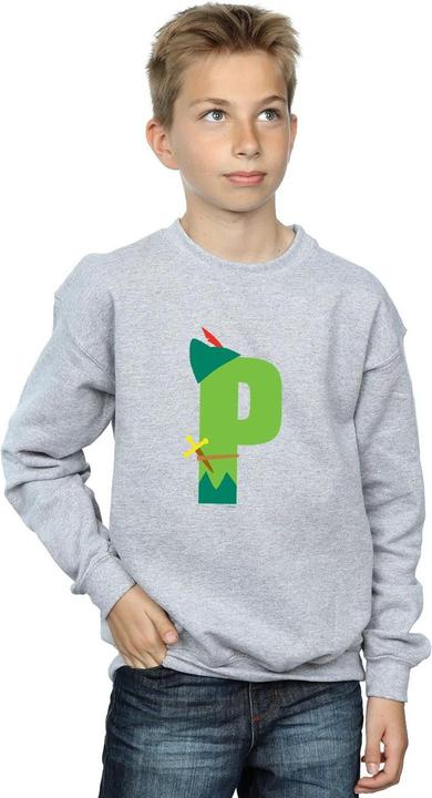 Immagine prodotto Disney Alphabet P Is For Peter Pan Felpa Ragazzi (128)
