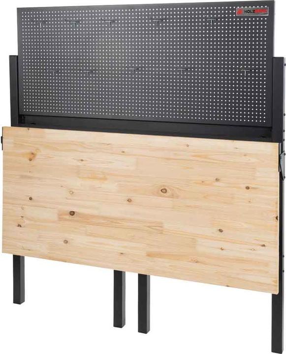 Produktbild Holzmann WB142FOLD Werkbank klappbar (B x H x T) 1215 x 1420 x 646mm (121.50 cm, 64.60 cm)