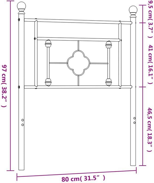 Image du produit VidaXL Jana (80 x 3 x 97 cm)