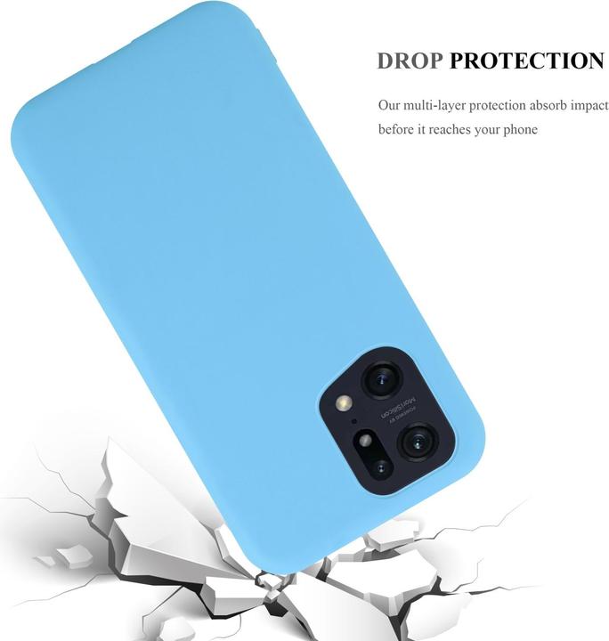Actual product image Cadorabo TPU Candy Case for Oppo FIND X5 PRO (Oppo Find X5 Pro)