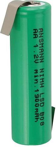 Ansmann maxE con Z-tags (1 pz., AA, 1900 mAh, Accumulatore di carica elettrica)