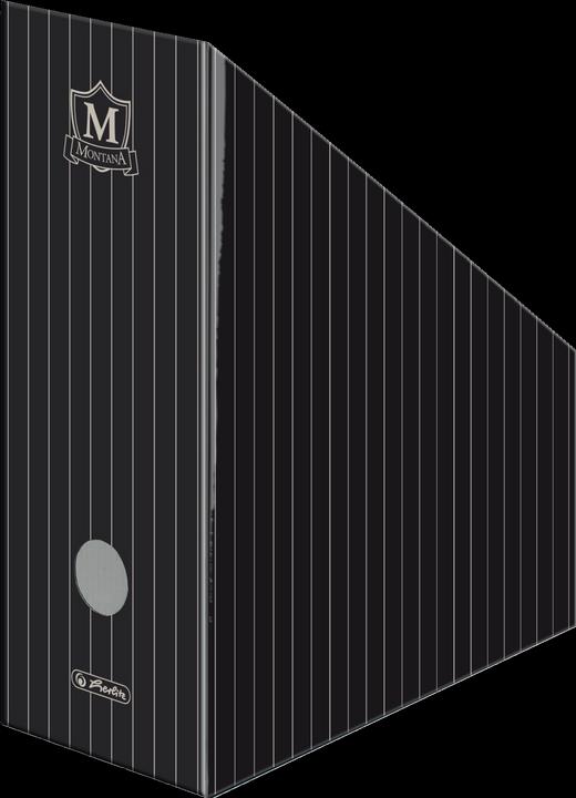 Image du produit Herlitz Porte-revues en carton ondulé Montana, pour A4, noir (A4, C4)
