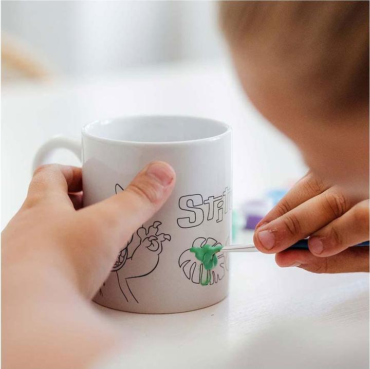 Actual product image Totum Stitch mug painting