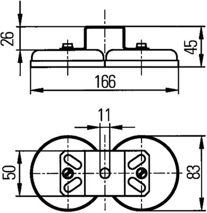 Immagine prodotto Hella Supporto magnetico per fari da lavoro