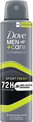 Produktbild Dove Antiperspirant spray Men + Care Advanced Sport Fresh (Anti-Perspirant) 150 ml (Spray, 150 ml)