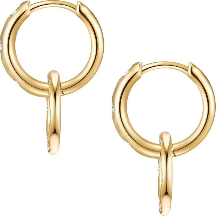 Produktbild Glanzstücke München Damen Sterling Silber Zirkonia gelbgold - 30300 (Sterling Silber)