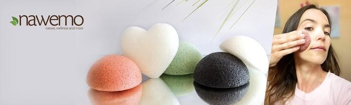 Actual product image Nawemo Konjac Sponge PUR BODY