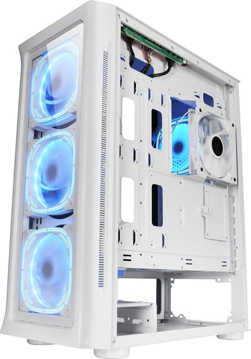 Produktbild Mars Gaming Boitier Grand Tour E-Atx Mc-Neo RGB Avec Panneau Vitré (Blanc) (mATX, Mini-ITX, ATX)