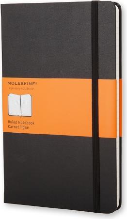 Productafbeelding Moleskine Notebook Klassiek Groot (A5, Rijen, Hardcover)